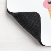 Tapis De Souris Crème glacée de hippie (Coin)