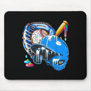 Tapis De Souris Crème Glacée Dégoulinante Bysebyll Truc Bysebyll D