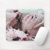 Tapis De Souris Crème glacée Mousepad 001 (Avec souris)