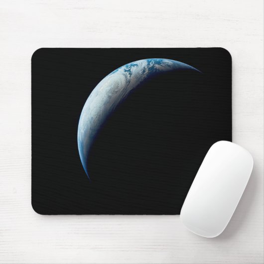 Tapis De Souris Crescent Terre De La Mission Apollo 4. 2 (Avec souris)