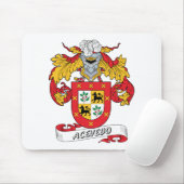 Tapis De Souris Crête de famille d'Acevedo (Avec souris)