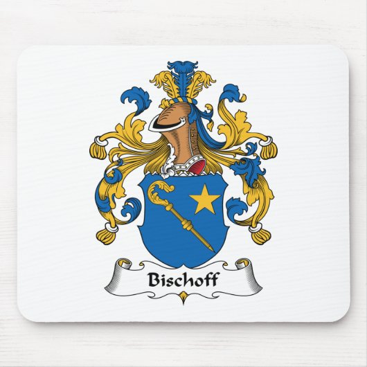 Tapis De Souris Crête de famille de Bischoff (Devant)