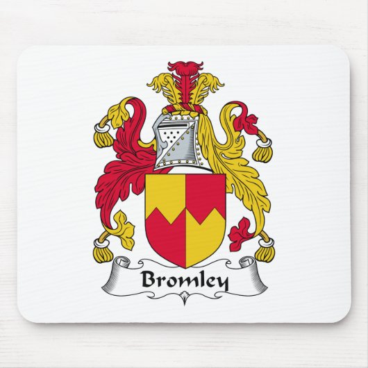 Tapis De Souris Crête de famille de Bromley (Devant)