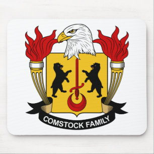 Tapis De Souris Crête de famille de Comstock