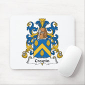 Tapis De Souris Crête de famille de Crespin (Avec souris)