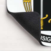 Tapis De Souris Crête de famille de drapeau (Coin)