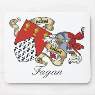 Tapis De Souris Crête de famille de Fagan
