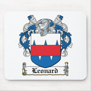Tapis De Souris Crête de famille de Léonard
