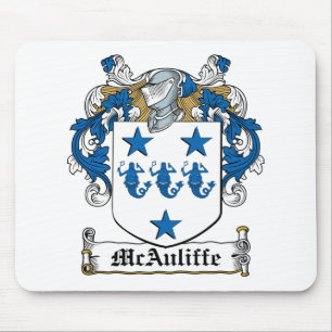 Tapis De Souris Crête de famille de McAuliffe