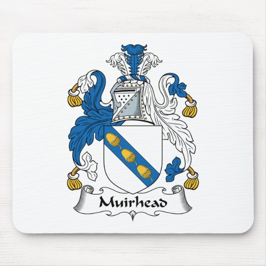 Tapis De Souris Crête de famille de Muirhead (Devant)