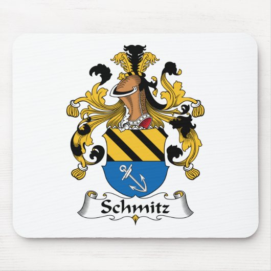 Tapis De Souris Crête de famille de Schmitz (Devant)
