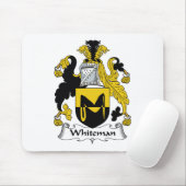 Tapis De Souris Crête de famille de Whiteman (Avec souris)