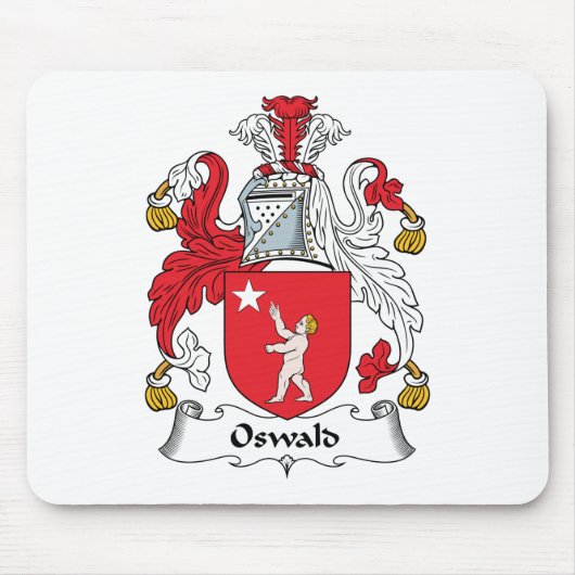 Tapis De Souris Crête de famille d'Oswald (Devant)