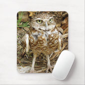 Tapis De Souris Creuser le hibou Mousepad (Avec souris)