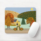 Tapis de souris creux de citrouille (Avec souris)
