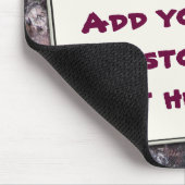 Tapis De Souris Cri fait sur commande des textes sur la texture (Coin)
