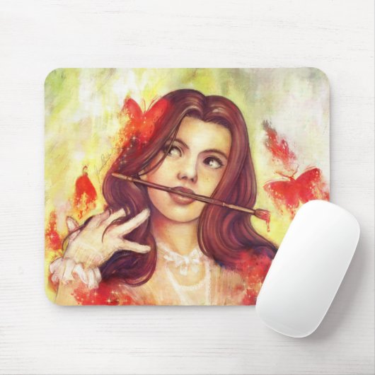 Tapis De Souris Cri" Mousepad "de papillon (Avec souris)