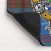 Tapis De Souris Crichton Tartan & Badge (Coin)