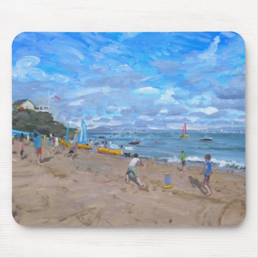 Tapis De Souris Cricket Abersoch 2013 de plage (Devant)