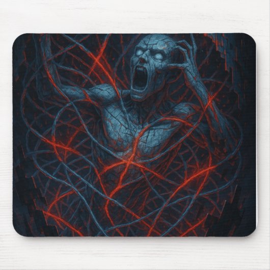 Tapis De Souris Crier dans la conscience (Devant)