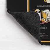 Tapis De Souris Crimes fantômes (Coin)