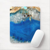 Tapis De Souris cristal bleu (Avec souris)
