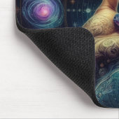 Tapis De Souris Cristal céleste dans la spacy Palm Galaxy (Coin)