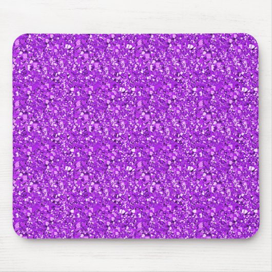 Tapis De Souris Cristal de Druzy - pourpre d'améthyste (Devant)