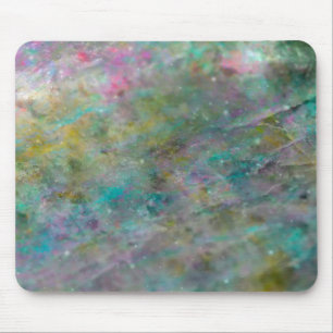 Tapis De Souris Cristal de Roche Arc-en-Ciel Multicolore Bille