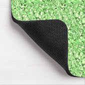 Tapis De Souris Cristal drusy - vert péridot (Coin)