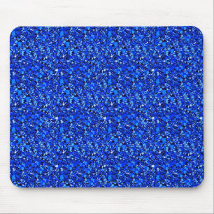 Tapis De Souris cristal druzy - bleu saphir