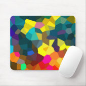 Tapis De Souris Cristaux colorés (Avec souris)