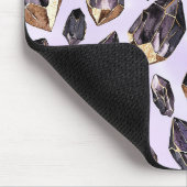 Tapis De Souris Cristaux d'or violet (Coin)