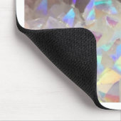 Tapis De Souris Cristaux iridescents d'aura (Coin)
