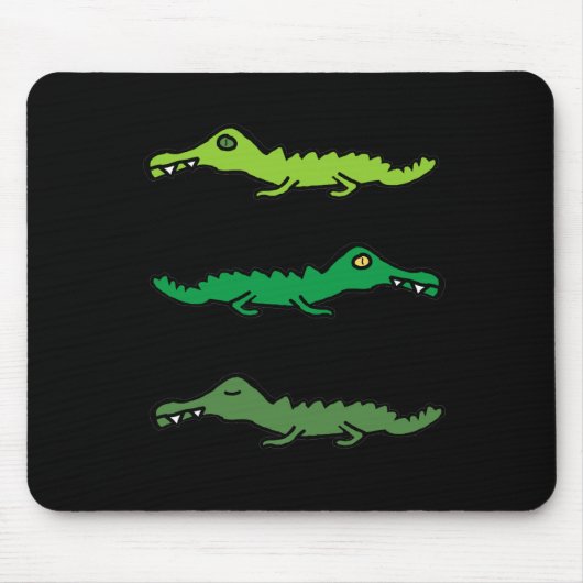 Tapis De Souris Crocodile (Devant)