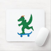 Tapis De Souris Crocodile (Avec souris)