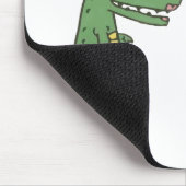 Tapis De Souris Crocodile drôle (Coin)