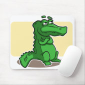 Tapis De Souris Crocodile Mousepads (Avec souris)