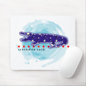 Tapis De Souris Crocodile Rock Mousepad (Avec souris)