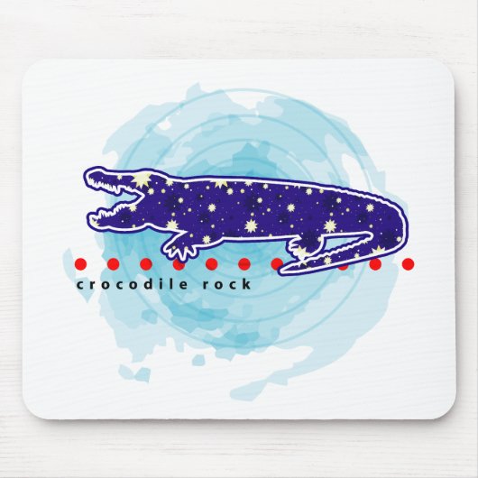 Tapis De Souris Crocodile Rock Mousepad (Devant)