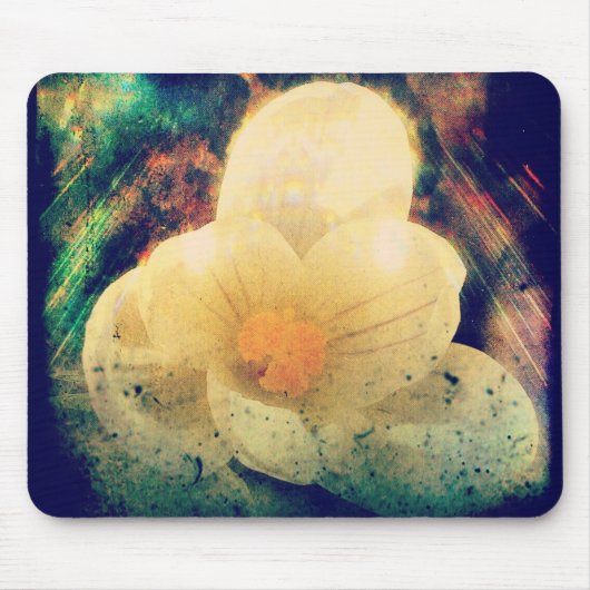 Tapis De Souris Crocus Grunge (Devant)
