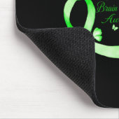 Tapis De Souris Croire le papillon de sensibilisation aux déficien (Coin)