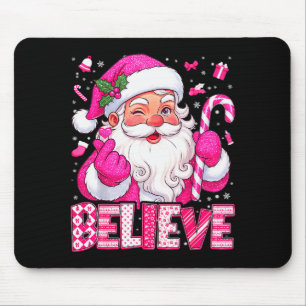 Tapis De Souris Croire Mignon Nk Père Noël Canne en Bonbon Noël Xm