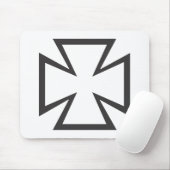 Tapis de souris croisé de fer (Avec souris)