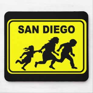 Tapis De Souris Croisement de San Diego