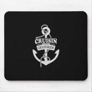 Tapis De Souris Croisière avec mes petits-enfants - Conception d'a