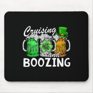 Tapis De Souris Croisière Boisson Irlandaise Boire la Saint-Patric