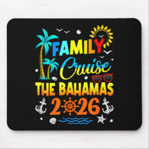 Tapis De Souris Croisière de famille aux Bahamas 2026 Été Vacances