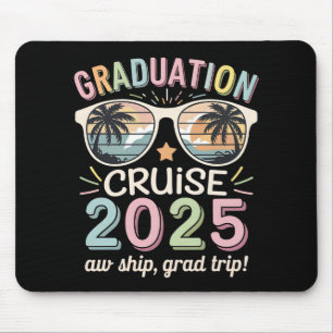 Tapis De Souris Croisière de fin d'études 2025 Équipe de croisière