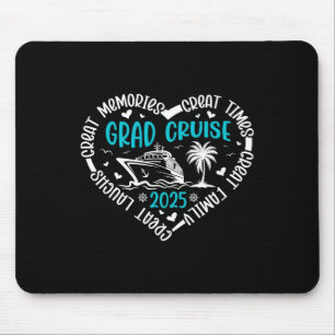 Tapis De Souris Croisière de fin d'études Cl de 2025 Senior Été Va